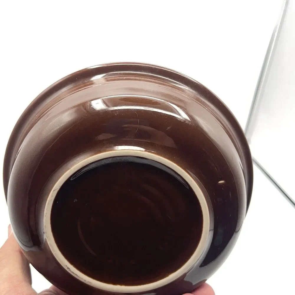 Homer Laughlin Fiesta Coupe Soup Bowl in Retired Chocolate Brown